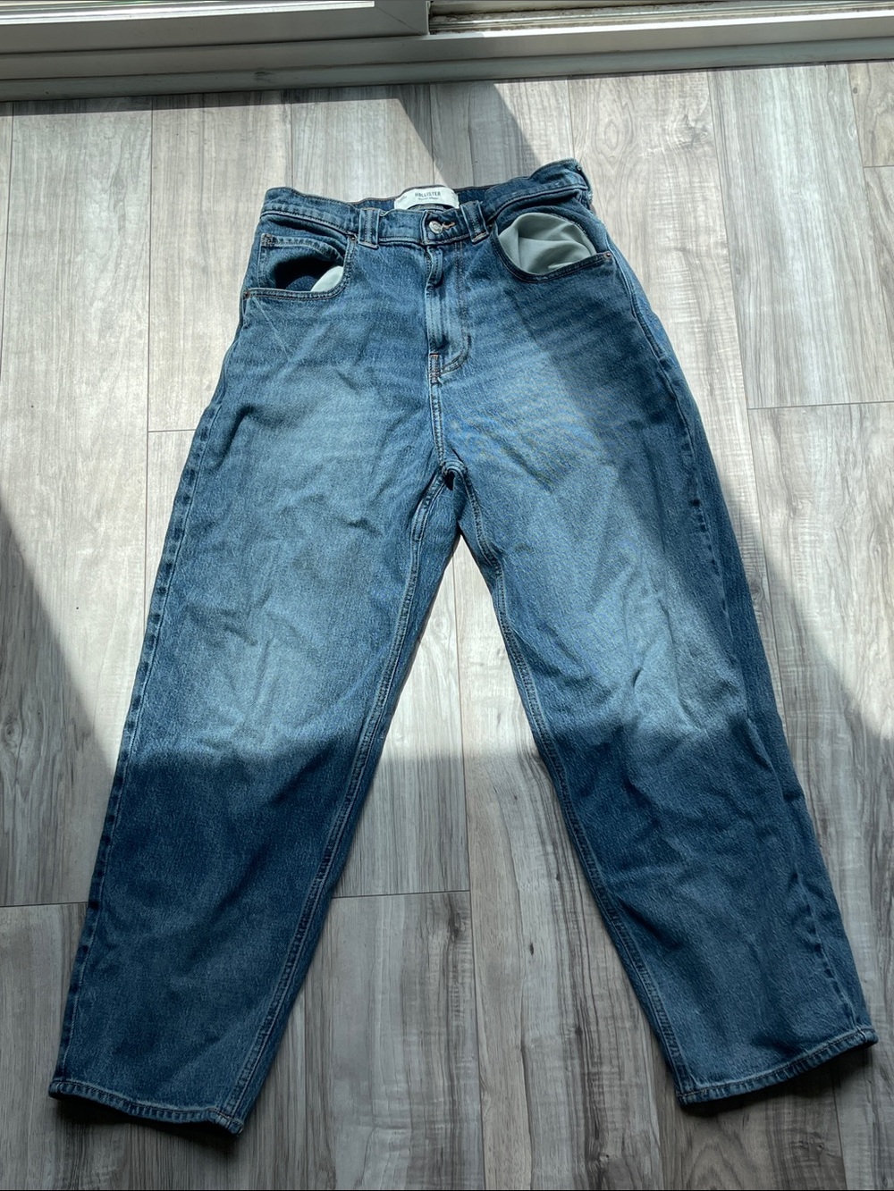 Hollister Men's Skater Baggy Dark Blue